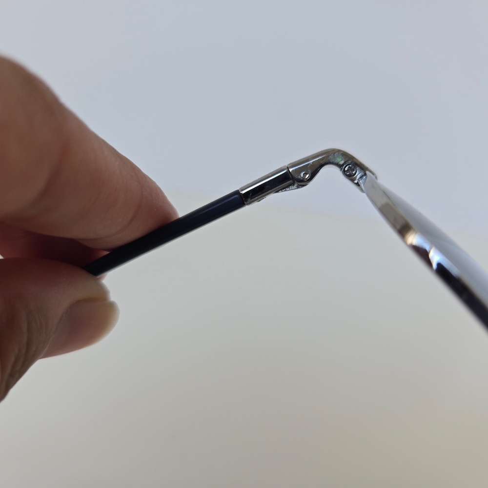 Ray-Ban Gunmetal Frame Sunglasses Blue Lens - Picture 7 of 13